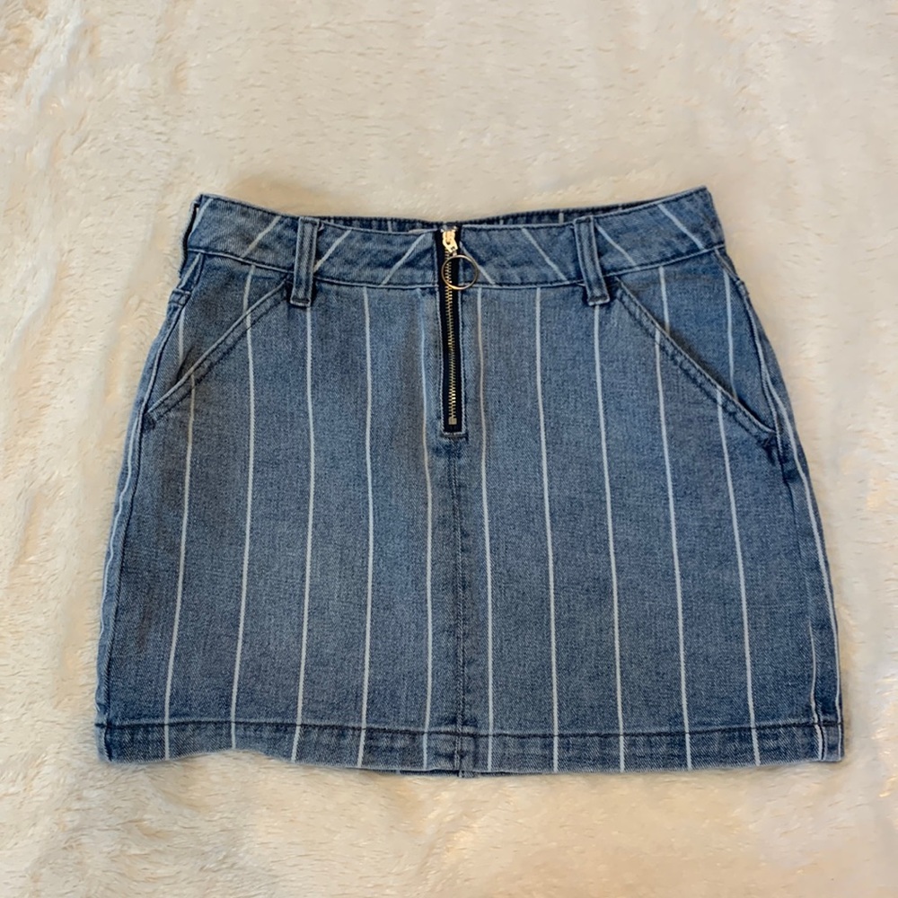Pacsun denim mini skirt